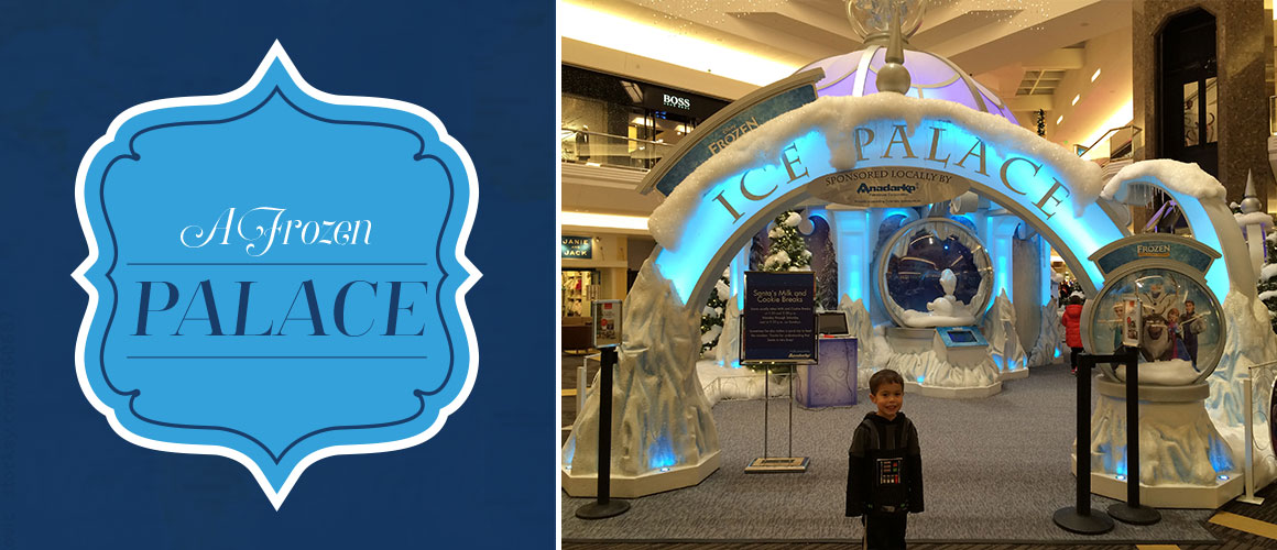 Frozen Ice Palace at the Short Hills Mall in NJ