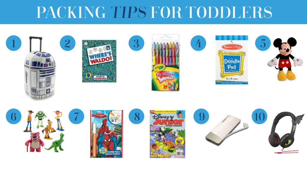 Top 10 Best Items to Pack for Flying with Toddlers - Well Traveled Kids