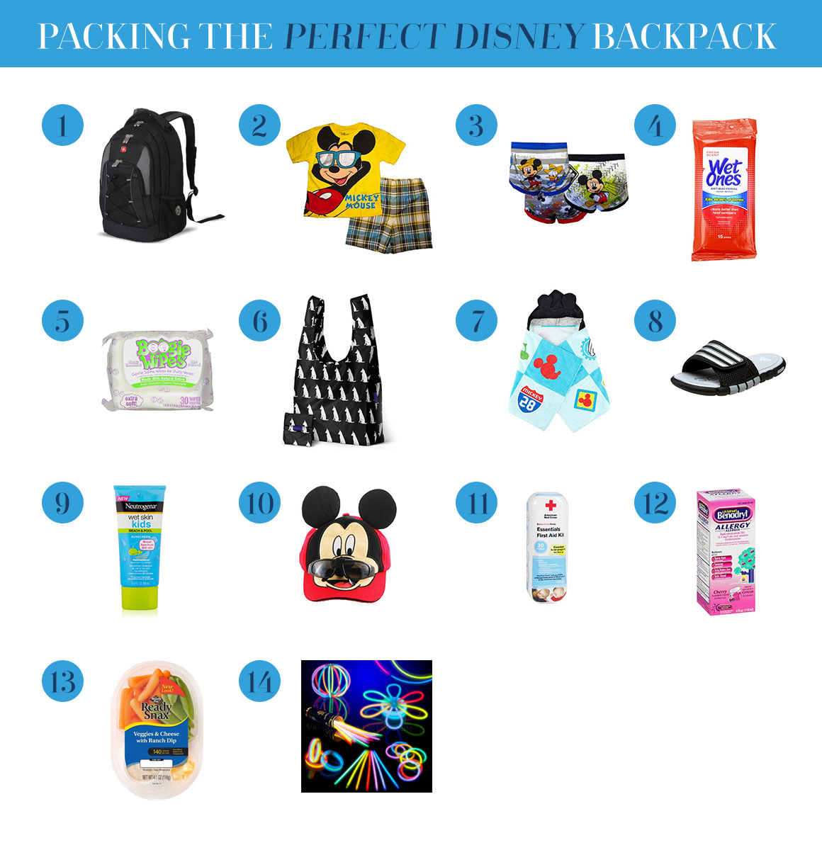 DISNEY TRAVEL ESSENTIALS - disney packing essentials, tips, park bag items,  park must haves & more! 