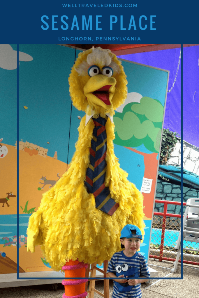 Big Bird at Sesame Place