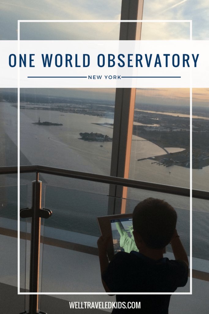 One World Observatory New York City with kids