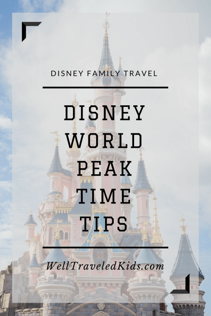 Top Tips and Tricks for Peak Time Visits to Disney World from Undercover Tourist CEO, Ian Ford | Tips for Disney World at Christmas | Tips for Disney World at Spring Break | Tips for Disney World Summer Vacation
