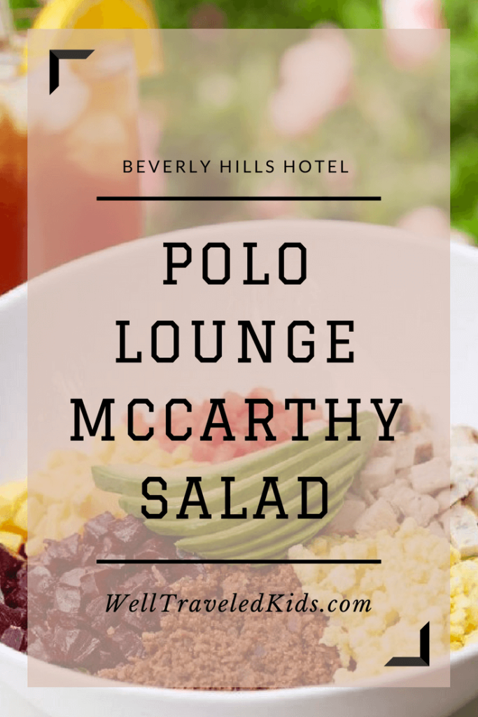 Beverly Hills Hotel McCarthy Salad Recipe