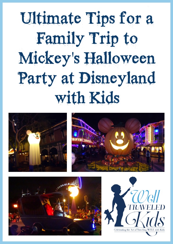 Tips & Tricks for Mickey's Halloween Party at Disneyland with Kids | Disneyland Halloween Party | Mickey's Halloween | Disneyland tips | Disneyland tips and tricks