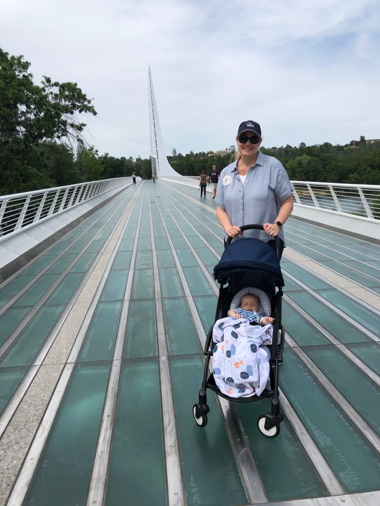 Sundial Bridge Redding California with kids