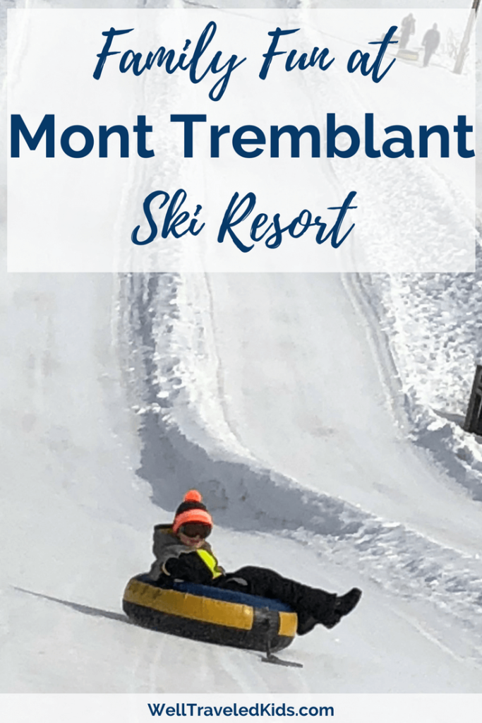 Snow Tubing at Mont Tremblant Ski Resort Canada