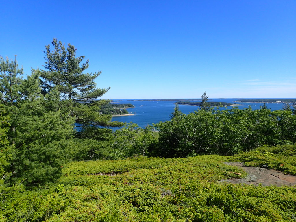 Flying Mountain Summit Vista Bar Harbor Maine