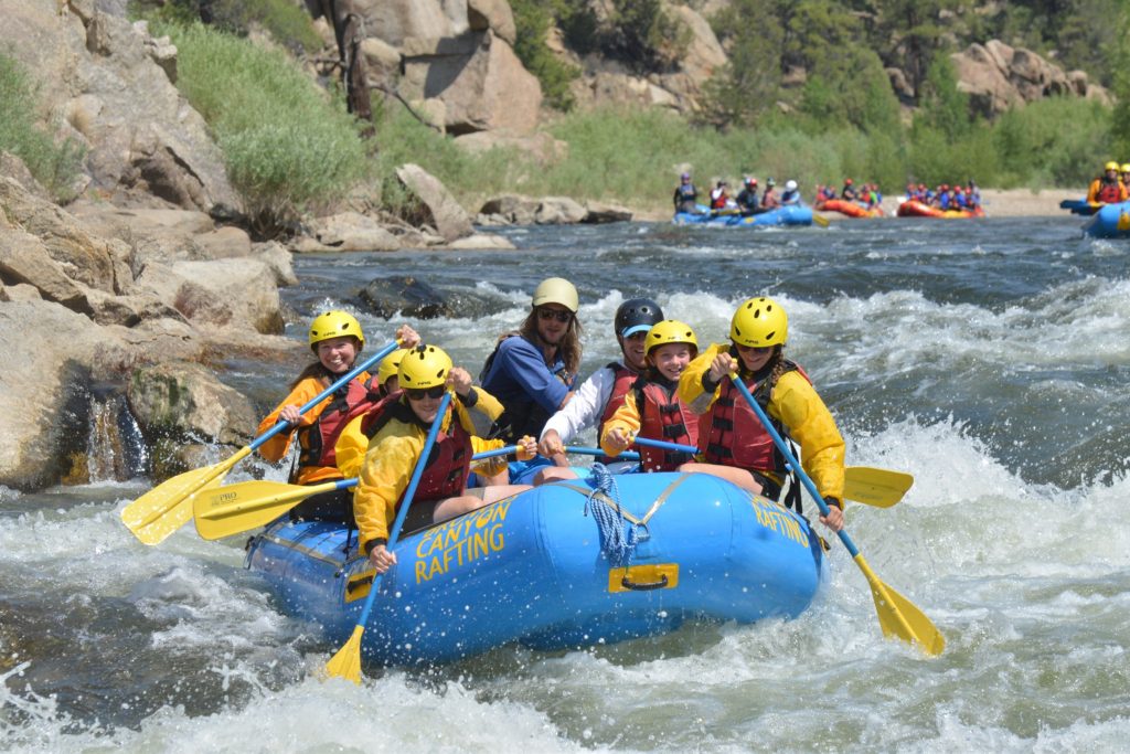 Browns canyon rafting - Colorado Family Vacation