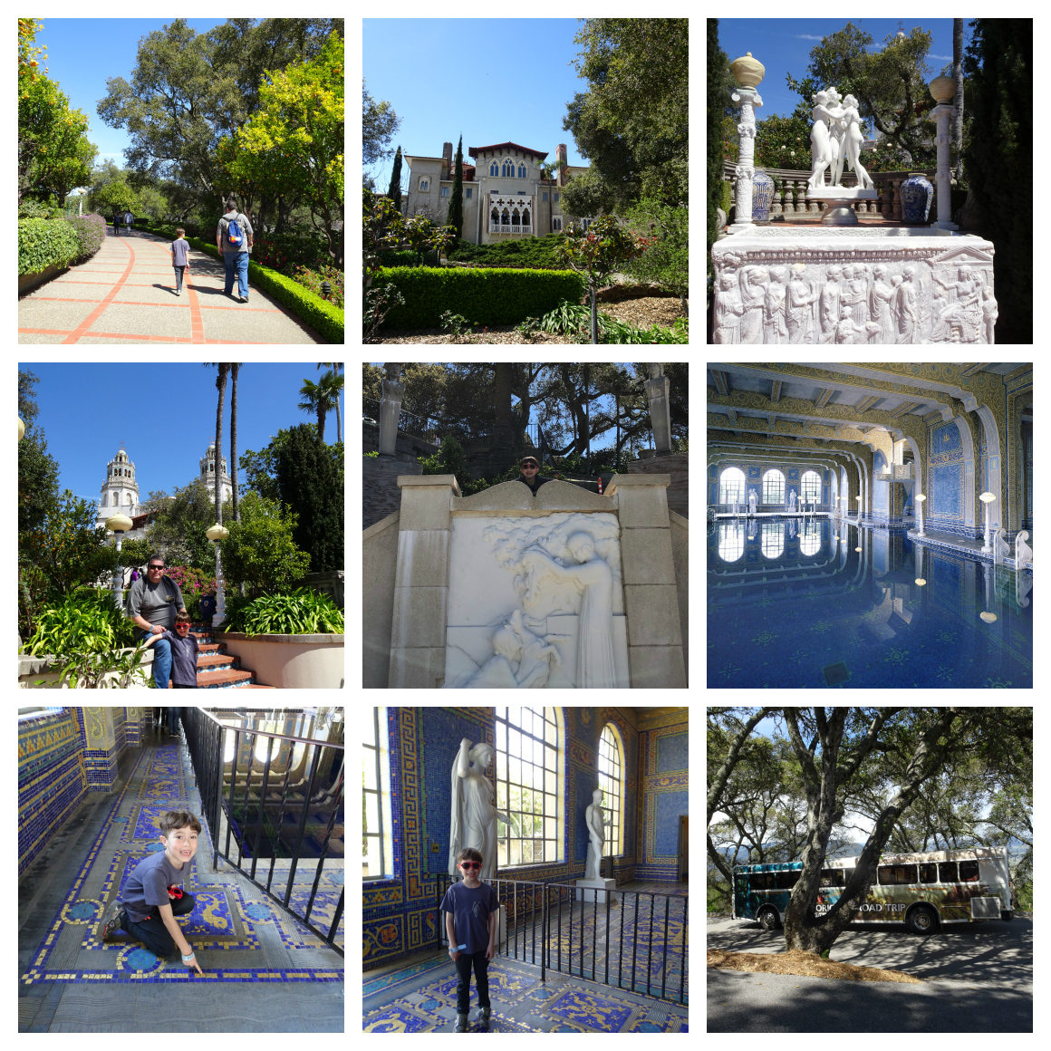 tips for visiting Hearst Castle with kids - Well Traveled Kids