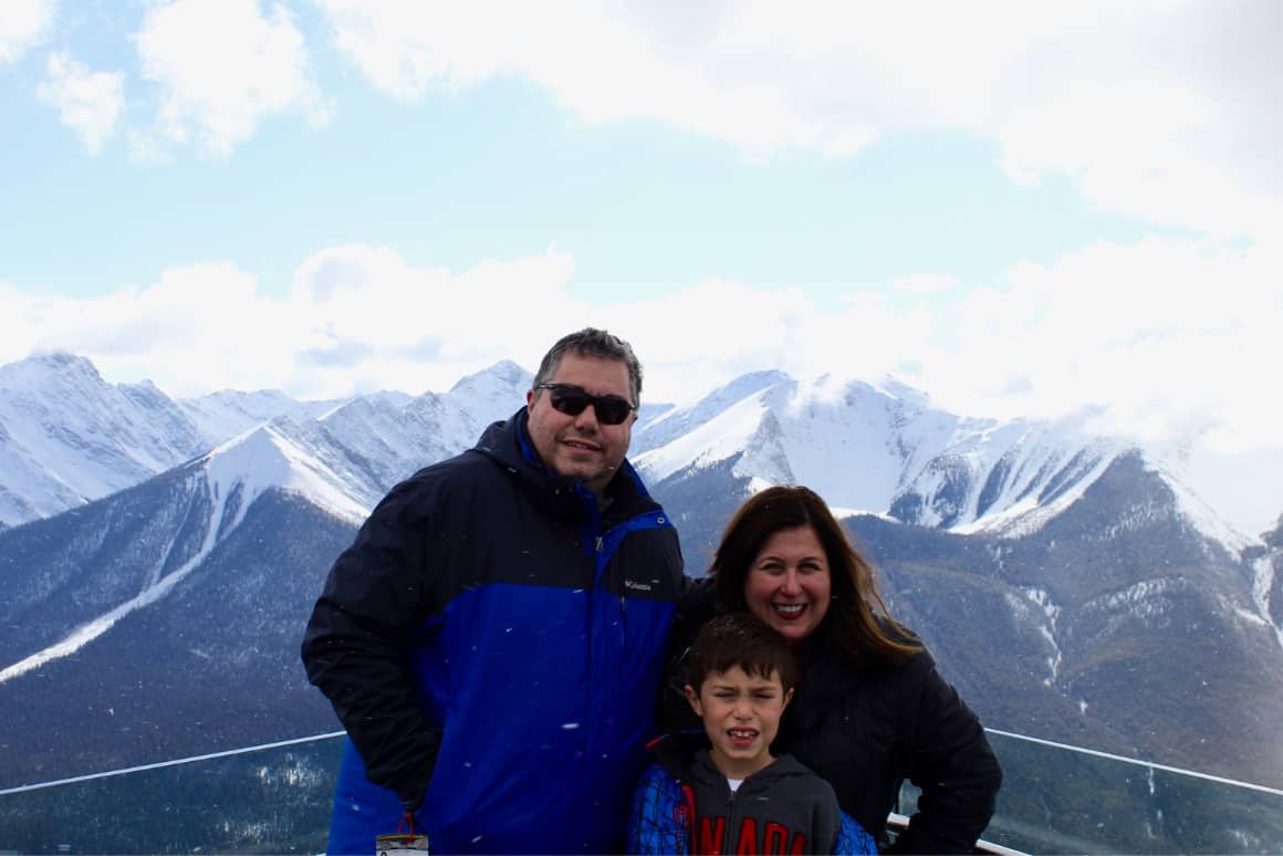 Family Dining in Banff National Park