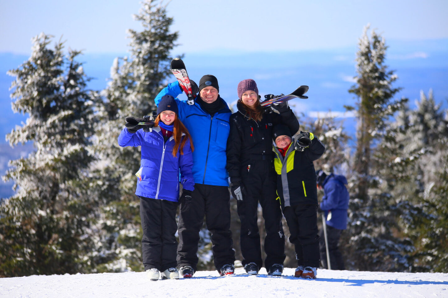 skiing Mont Tremblant with kids