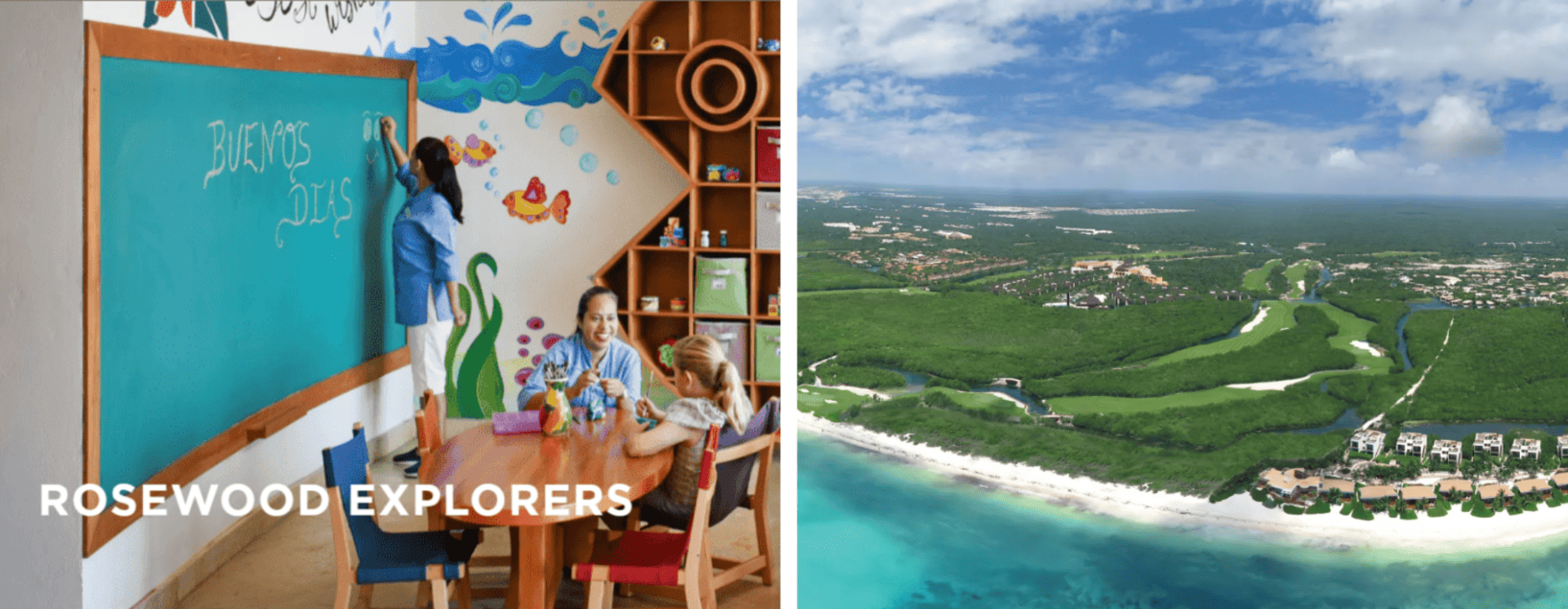Rosewood Mayakoba in Cancun caters to kids and families love it!